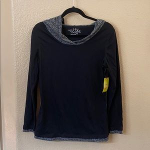 Hooded long sleeve tee